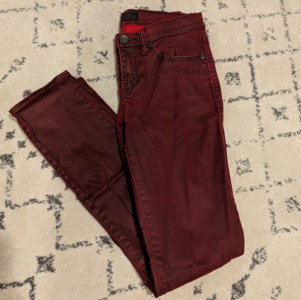 👋 Faux Leather Skinny Jeans